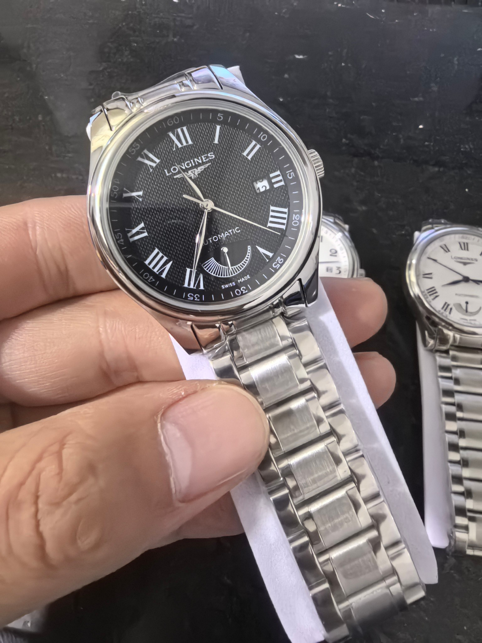 0-112.jpg Montre automatique Longines Master Collection – Mouvement suisse haut de gamme 1157503369