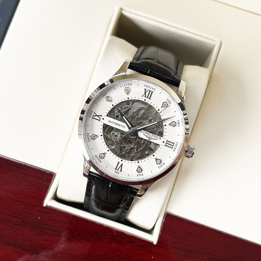 0-172.jpg Montre automatique Longines Classic 40 mm pour homme – Mécanisme suisse 995446607