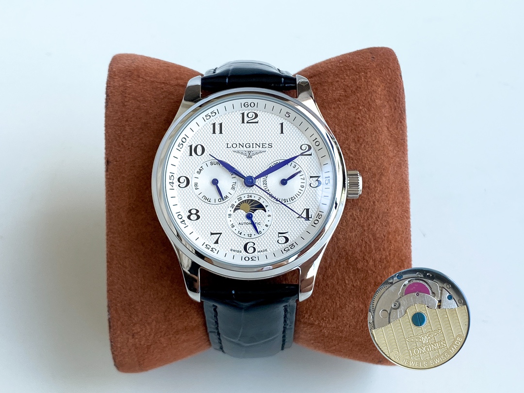 0-194.jpg Montre automatique Longines Master Collection 40 mm – Mouvement suisse 1109090373