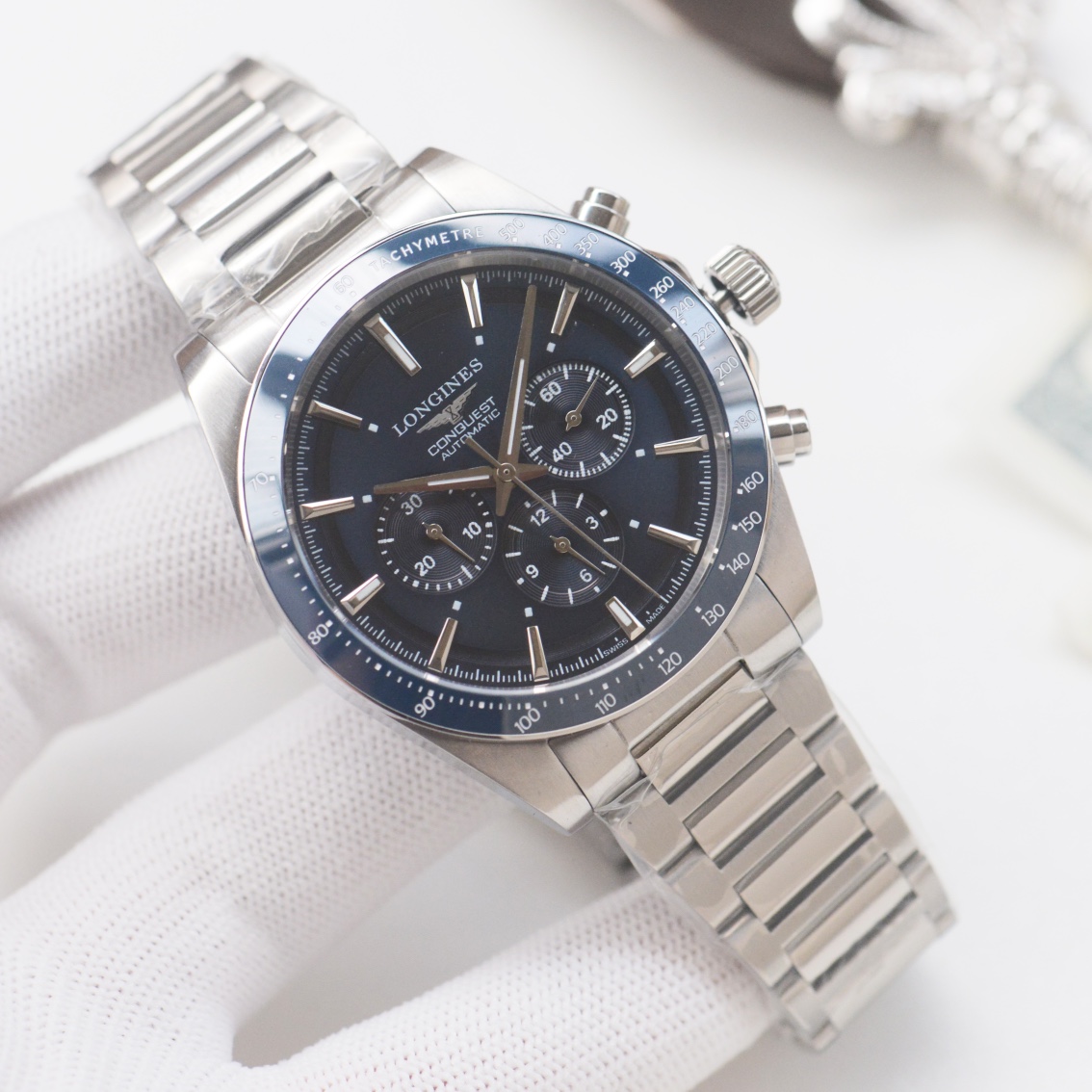 Réplique de montre automatique Longines HydroConquest 42 mm - Zwitscher Beweging 1111760649