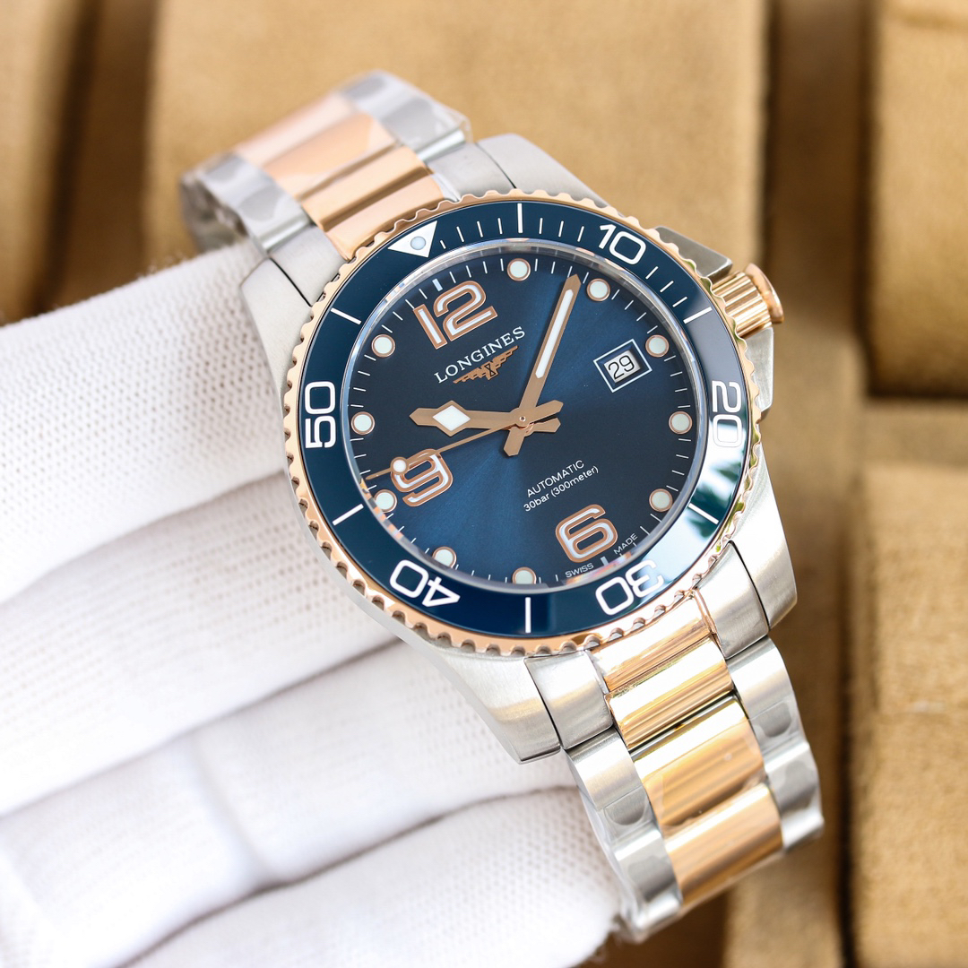 0-239.jpg Montre de plongée automatique Longines HydroConquest 41 mm – Mouvement suisse 1018019936