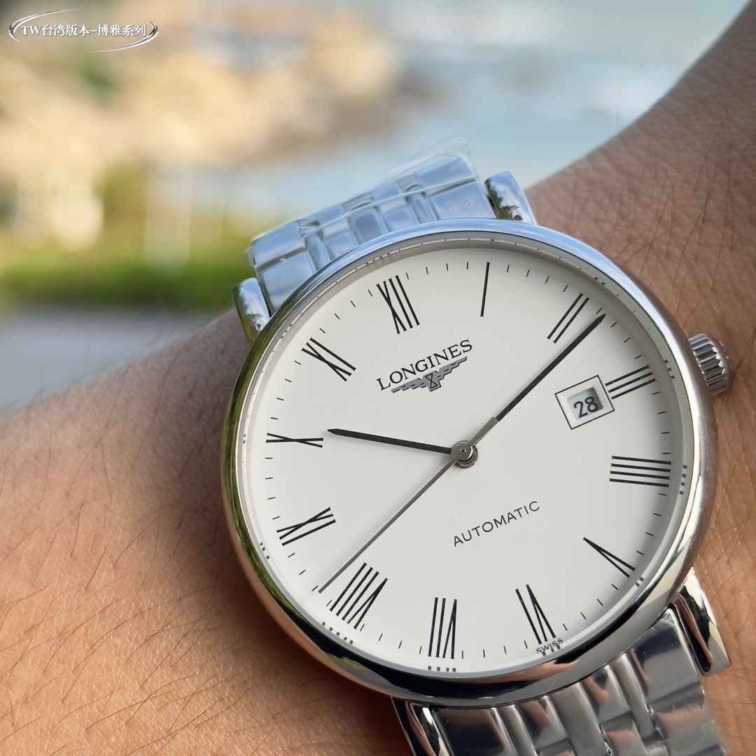Montre automatique pour homme Longines Couple Collection 39,5 mm - Mécanisme de mouvement suisse 995797726