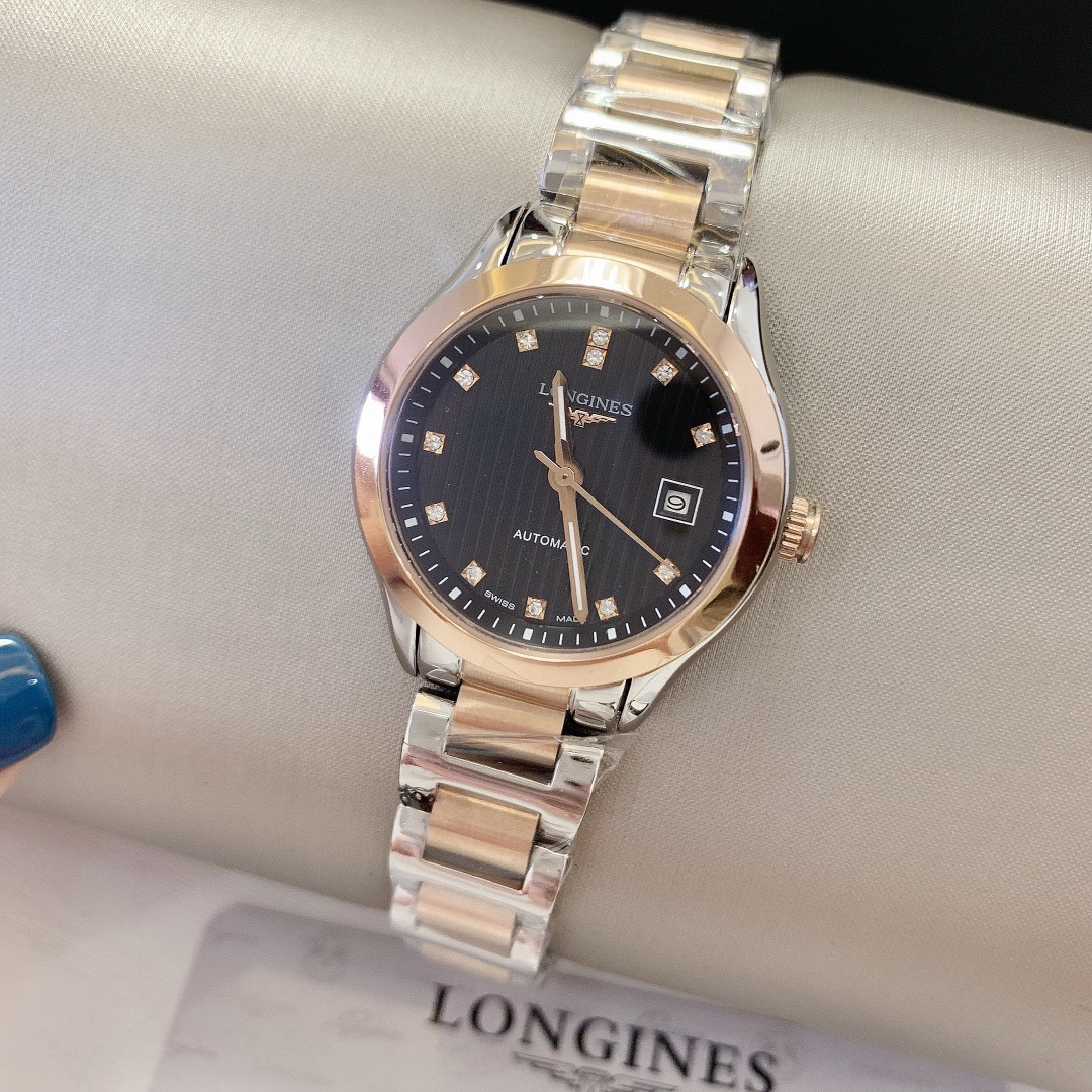 Réplique de montre Longines Premium 38 mm automatique - Mouvement suisse 994238005