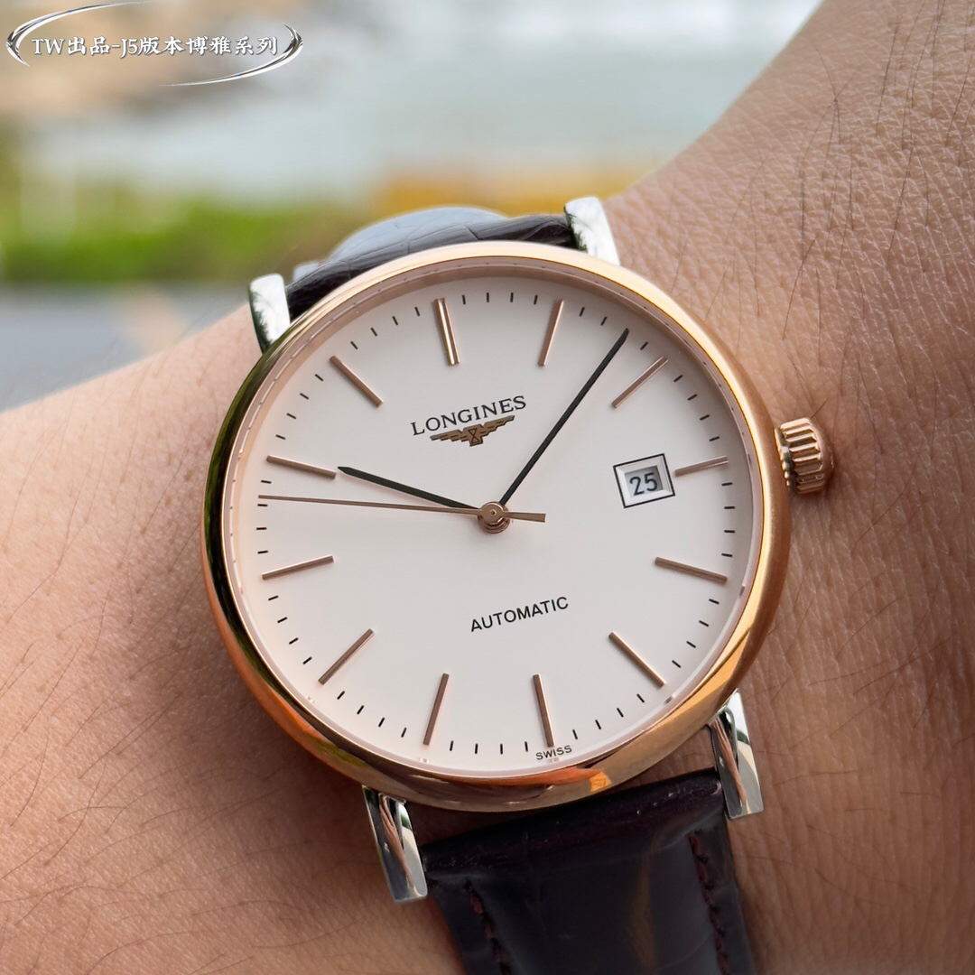 Montre automatique pour homme Longines Couple Collection 39,5 mm - Mouvement suisse 993489437