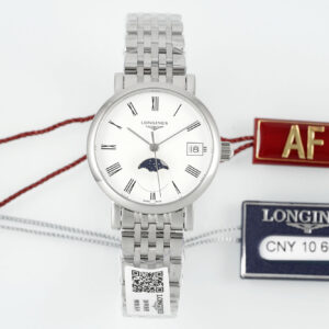 Longines Boja Moon Phase 30mm Quartz Femme - Mouvement Suisse Fiable 1133130719