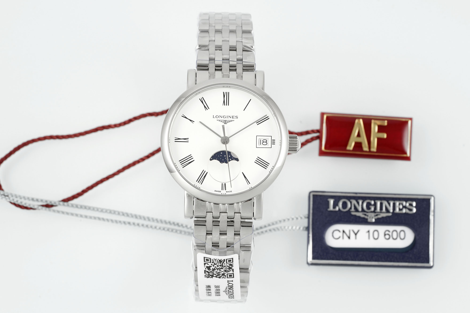 0-302.jpg Longines Boja Moon Phase 30mm Quartz Femme - Mouvement Suisse Fiable 1133130719
