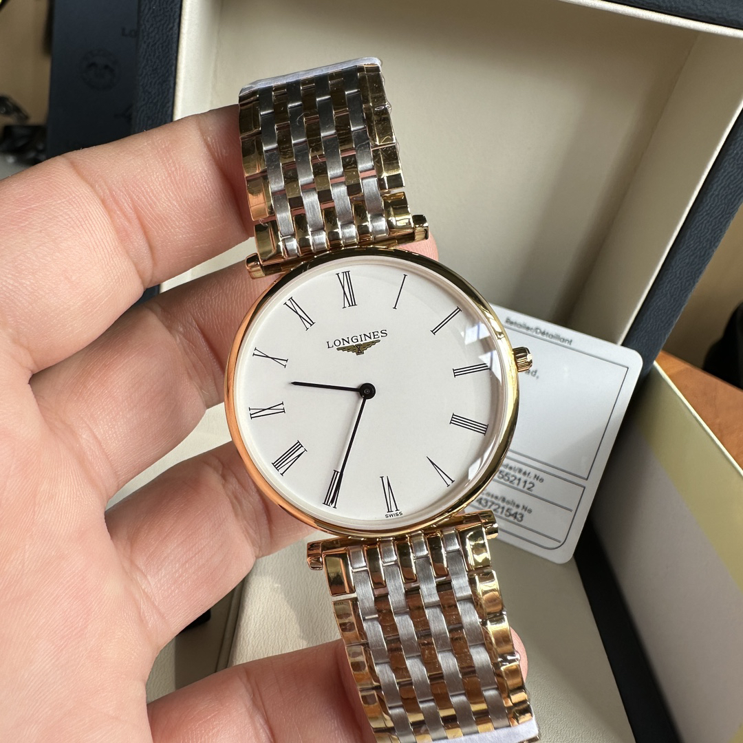 Montre homme Longines 36 mm Quartz - ETA282.001 Mouvement suisse 1162956832