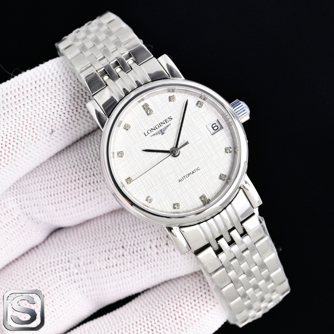 Montre automatique pour femme Longines XL5 29 mm - Mécanisme suisse 1179011731