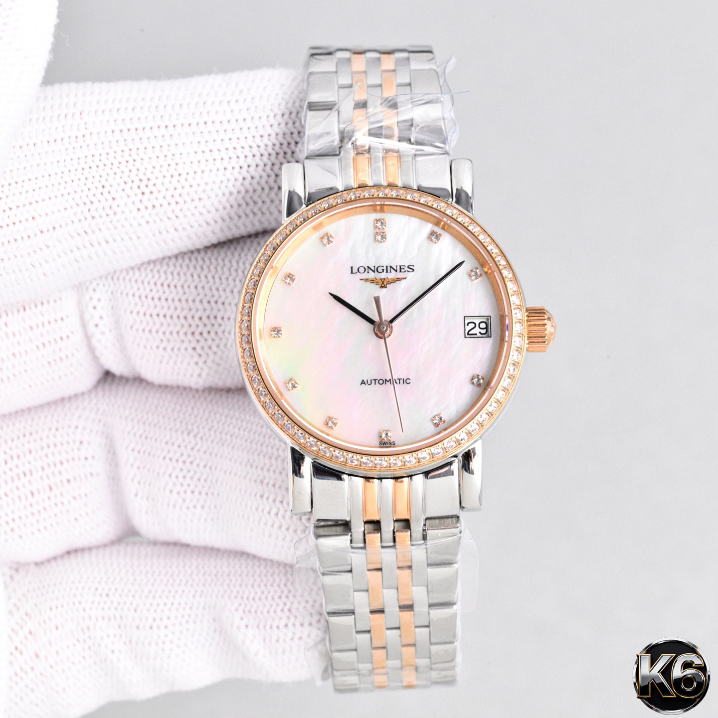 Montre automatique Longines Boetser Collection 29 mm - Mouvement suisse 1180086044