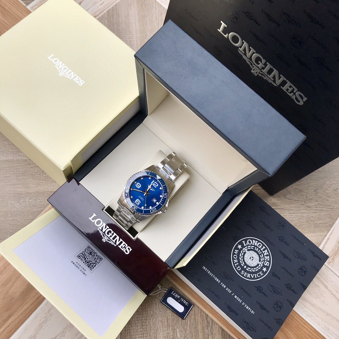 Montre de plongée automatique Longines HydroConquest 41 mm - Mécanisme suisse 1127583431
