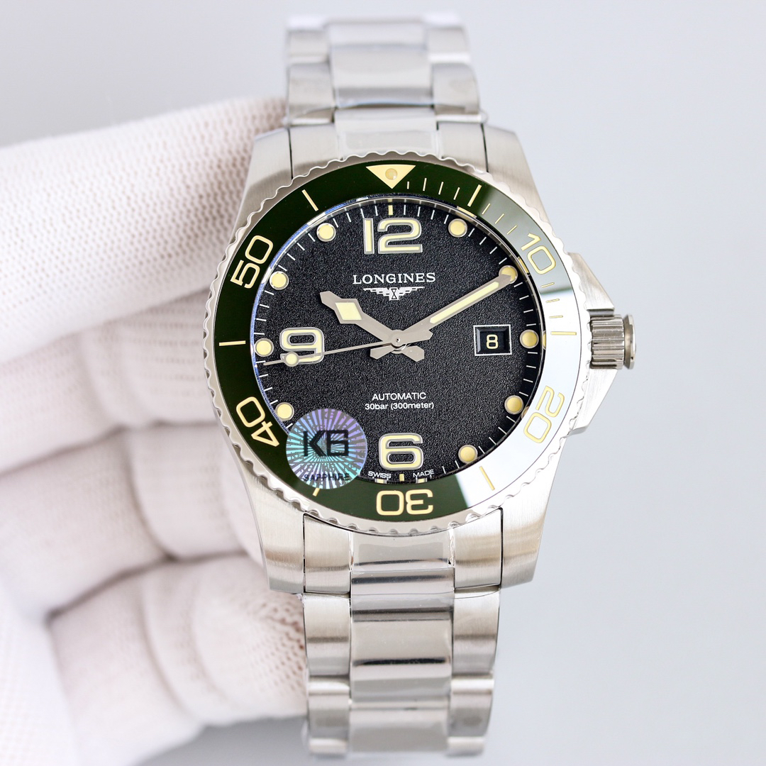 Montre de plongée automatique Longines HydroConquest 41 mm – Réplique premium 1117365712