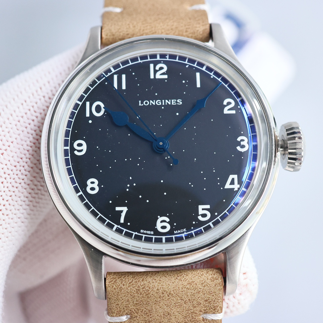 Montre automatique Longines Heritage 38,5 mm – Fabrication suisse 1148235385