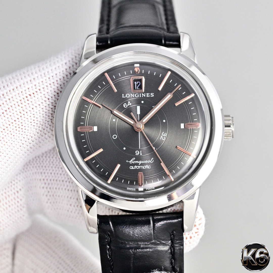 Montre automatique Longines HydroConquest 40 mm - Réplique du mouvement suisse 1176659137