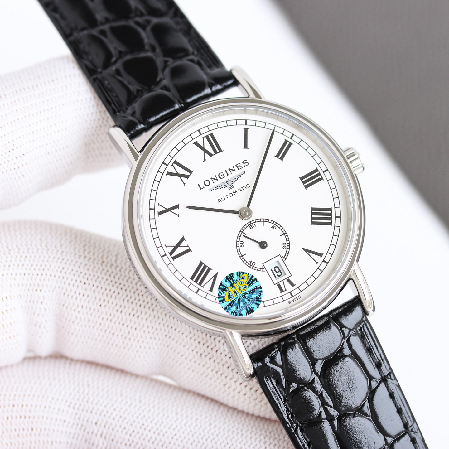 Montre automatique Longines Elegant Series 38,5 mm 1027749952