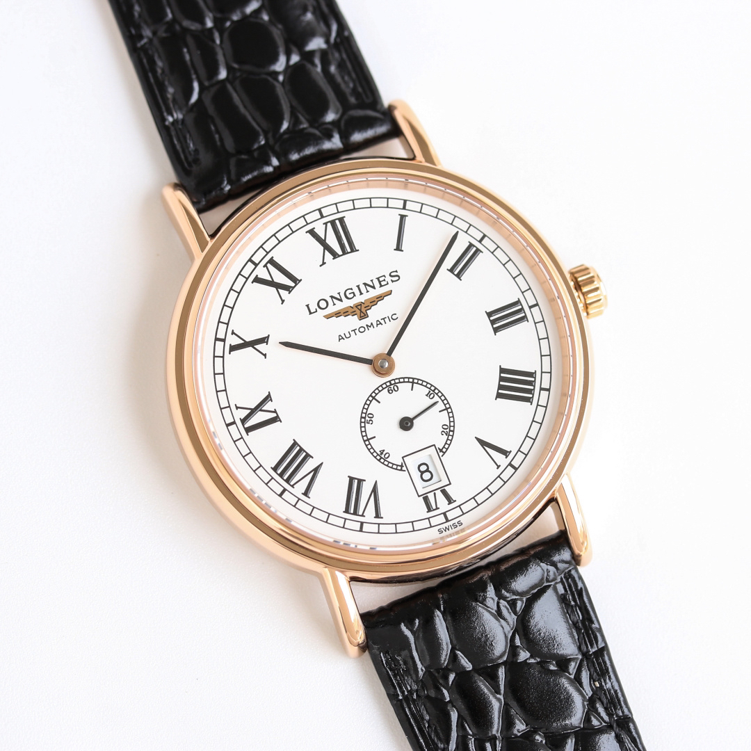 Longines LM1 Élégant 38,5 mm Mouvement suisse automatique 1144454381