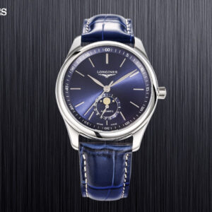 Montre automatique à cycle de lune Longines Master Collection 40 mm – Mouvement suisse 1009778316