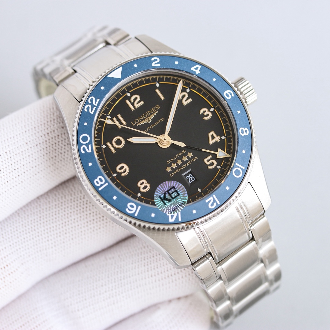 Réplique de montre automatique Longines Pioneer Series 42 mm de haute qualité 1160154688