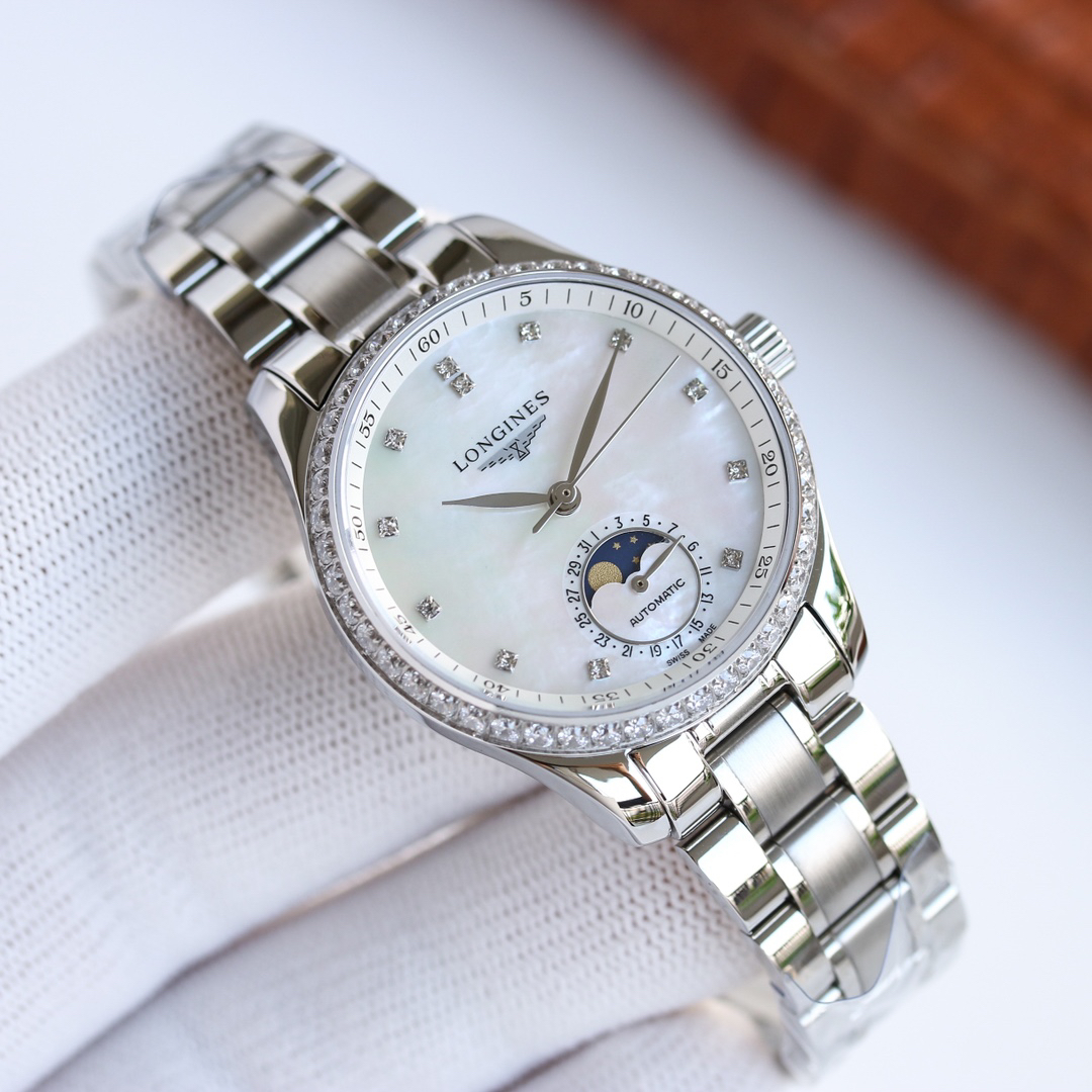 Montre automatique pour femme Longines Master Collection 34 mm - Mécanisme suisse 997312530