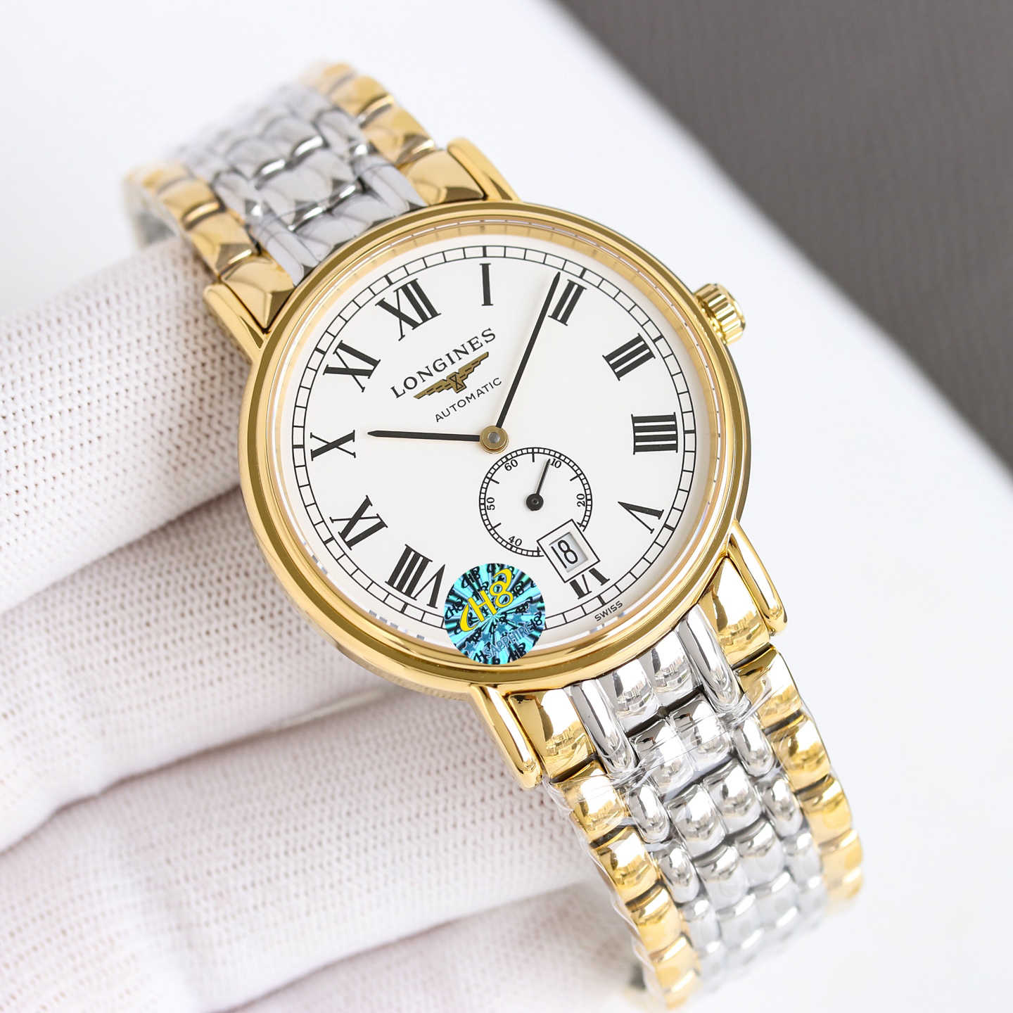 Montre automatique Longines Elegance 38,5 mm - Haute qualité suisse 1117198546
