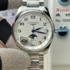 Longines Moonphase 38mm Cadran Blanc Automatique – Réplique fiable 1084136887