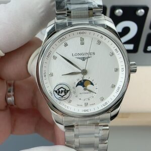 Longines Réplique Premium à Quatre Aiguilles Moon Gradient 40mm - Automatique Suisse 1176343365