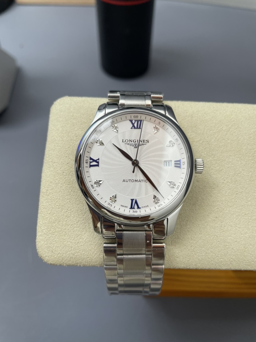 0-759.jpg Longines Master Collection 38 mm Cadran Blanc Automatique - Mouvement Suisse Classe AAA+ 1161663831