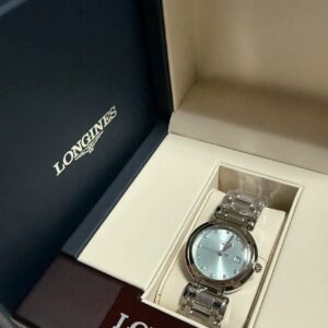 Montre à quartz pour femme Longines 30 mm avec cadran bleu - Boîtier en acier inoxydable achetable 1136275588