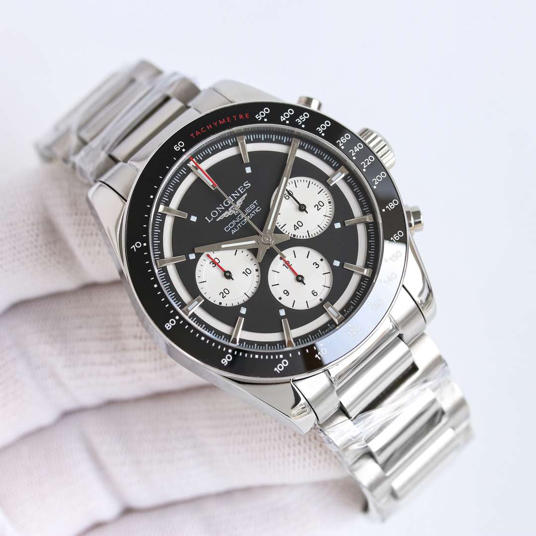Montre de plongée automatique Longines HydroConquest 42 mm – Mouvement suisse 1134093453