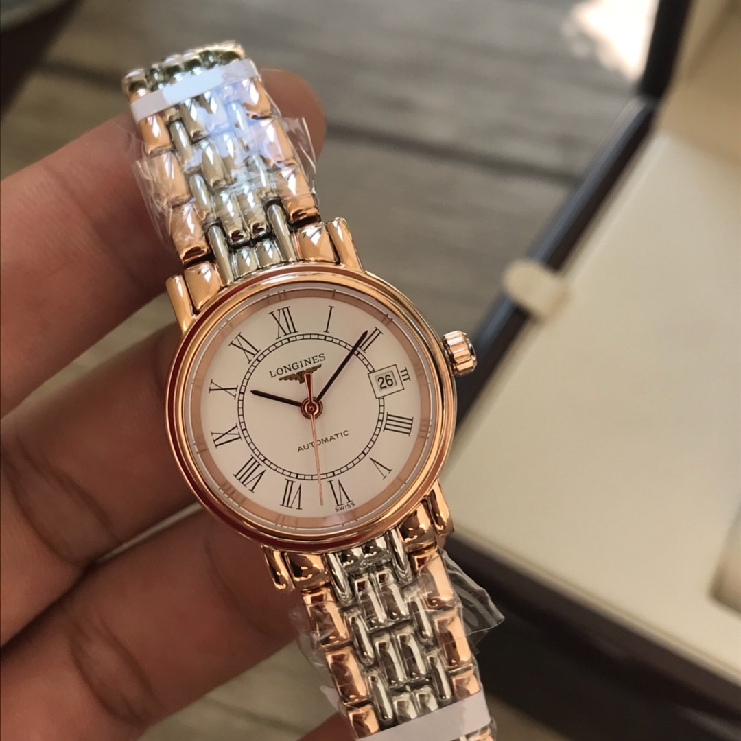 Montre automatique pour femme Longines Elegant 25,5 mm – Élégante et de qualité supérieure 1134523486
