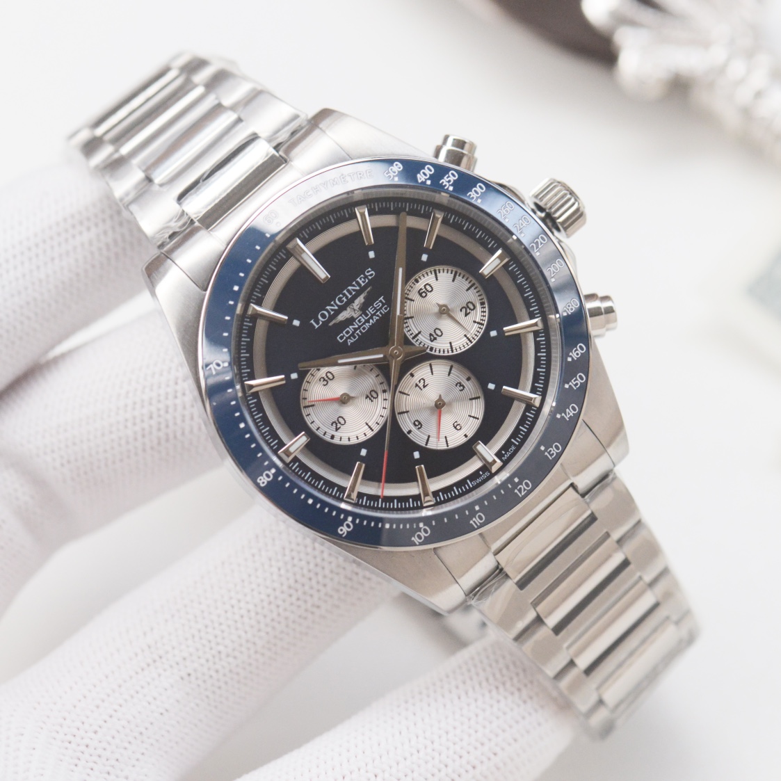Réplique de montre automatique Longines HydroConquest 42 mm – Zwitscher Beweging 1111760649