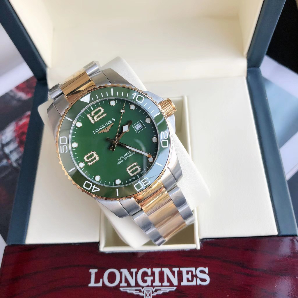 Montre de plongée automatique Longines HydroConquest 41 mm - Mouvement suisse 1131712115