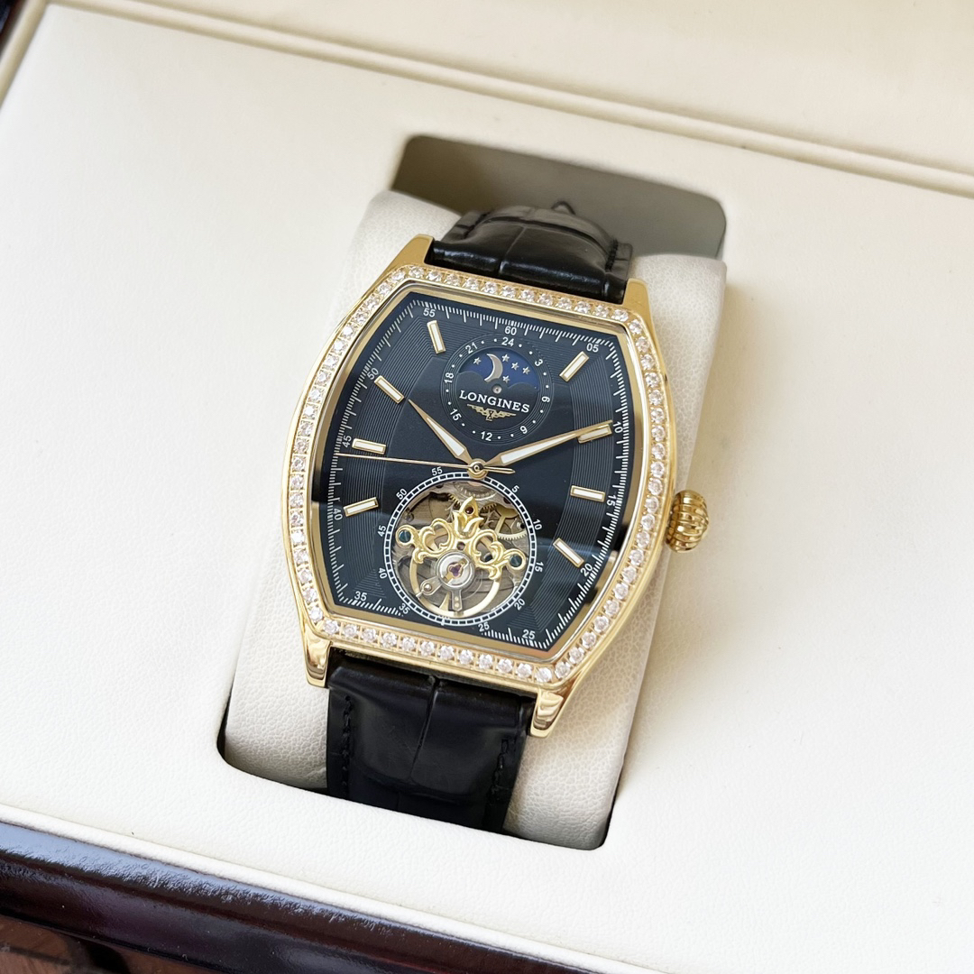 Montre de style automatique Longines 42 mm - Mouvement suisse 1161905087