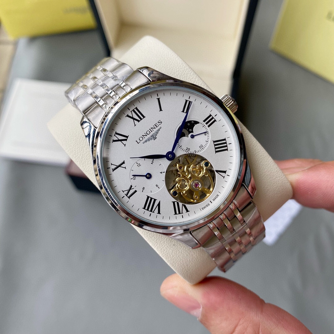 Montre automatique de luxe Longines 43 mm - Artisanat suisse 1015966635