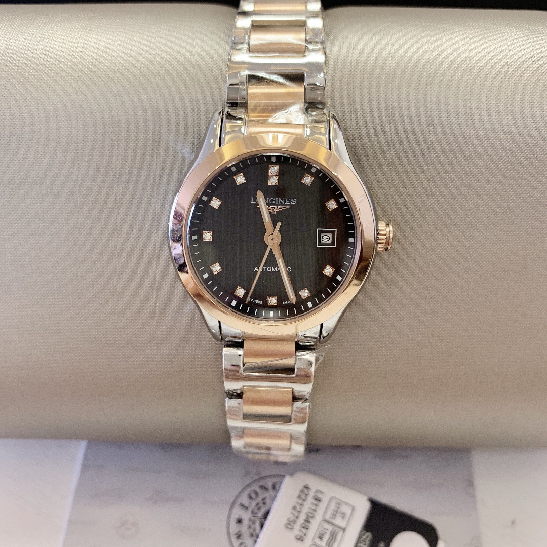 Réplique de montre Longines Premium 38 mm automatique - Mouvement suisse 994238005