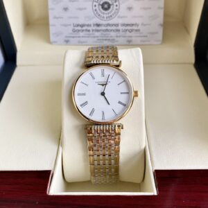 Réplique de montre fiable collection Longines Dadelien Boîtier en acier inoxydable 316L - Quartz suisse 1159753723