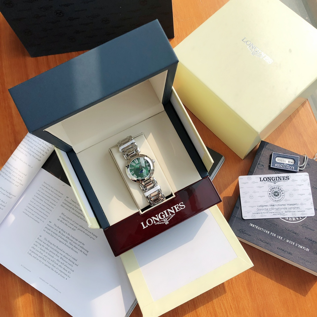 Réplique de montre de luxe Longines PrimaLuna | Super Clone 1:1 avec mouvement suisse 1140802242