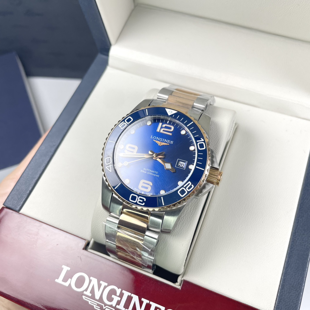 Montre de plongée automatique Longines HydroConquest 41 mm – Réplique de haute qualité 994224854