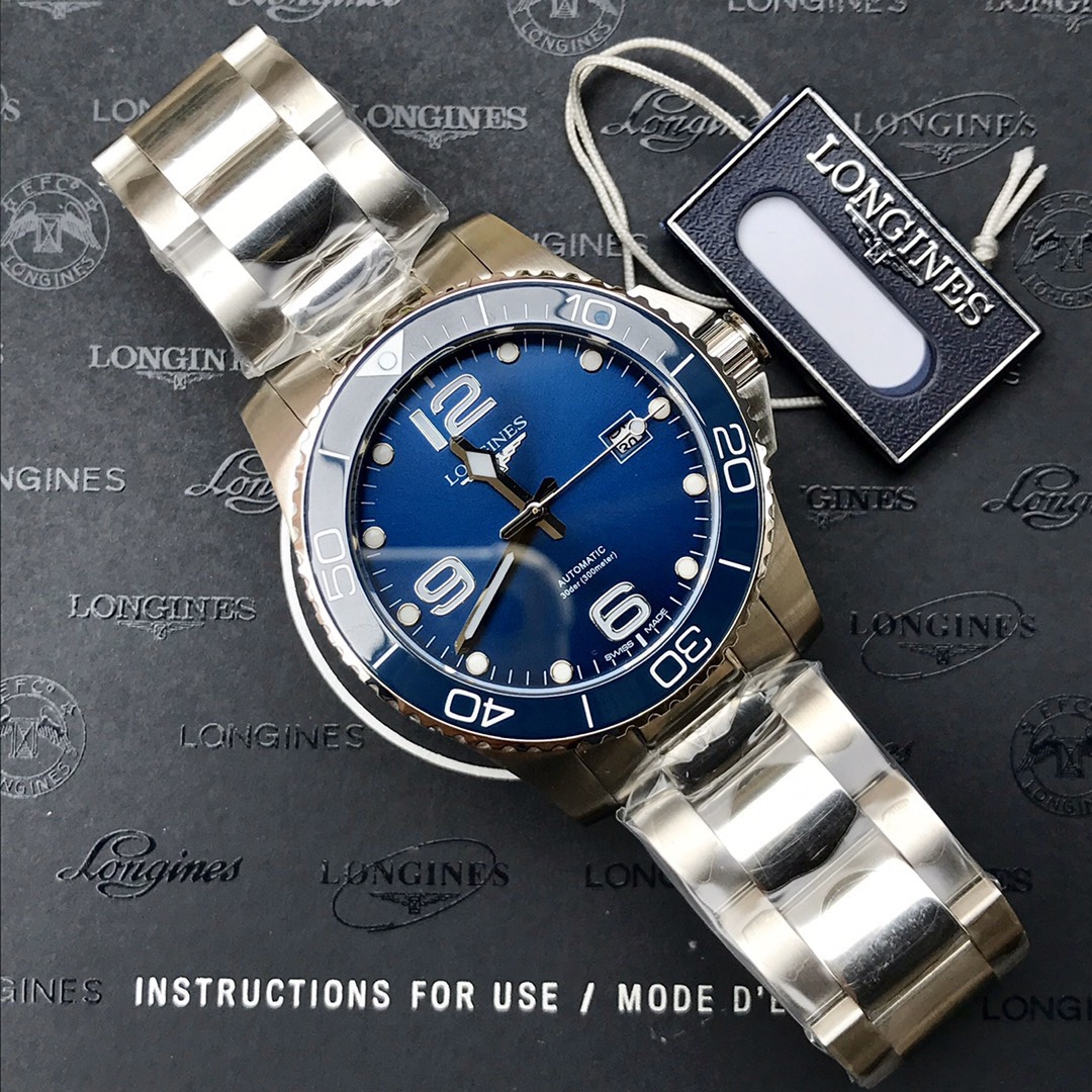 Montre de plongée automatique Longines HydroConquest 41 mm - Mécanisme suisse 1127583431