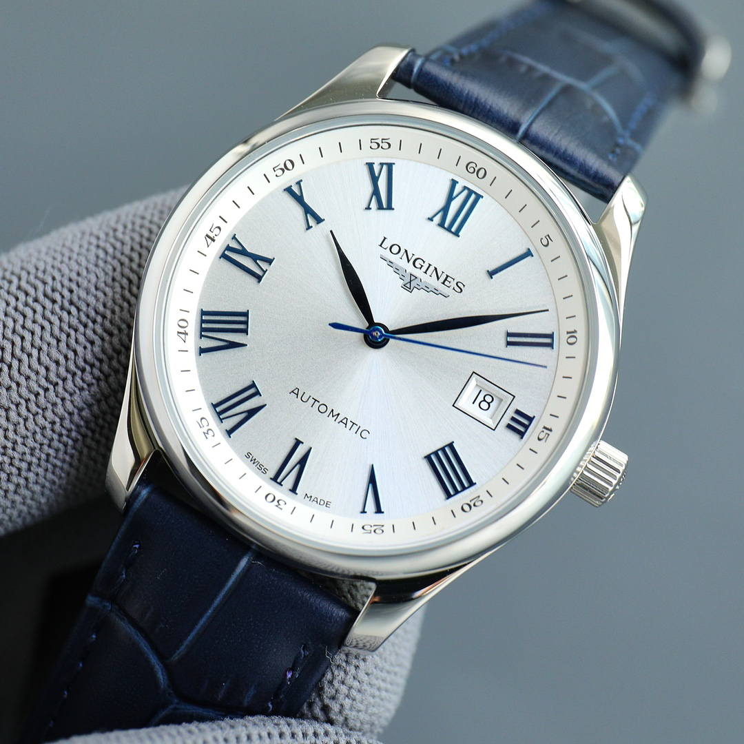 1-418.jpg Montre automatique de style Longines Traditional Series 40 mm - Mouvement suisse 1009092953