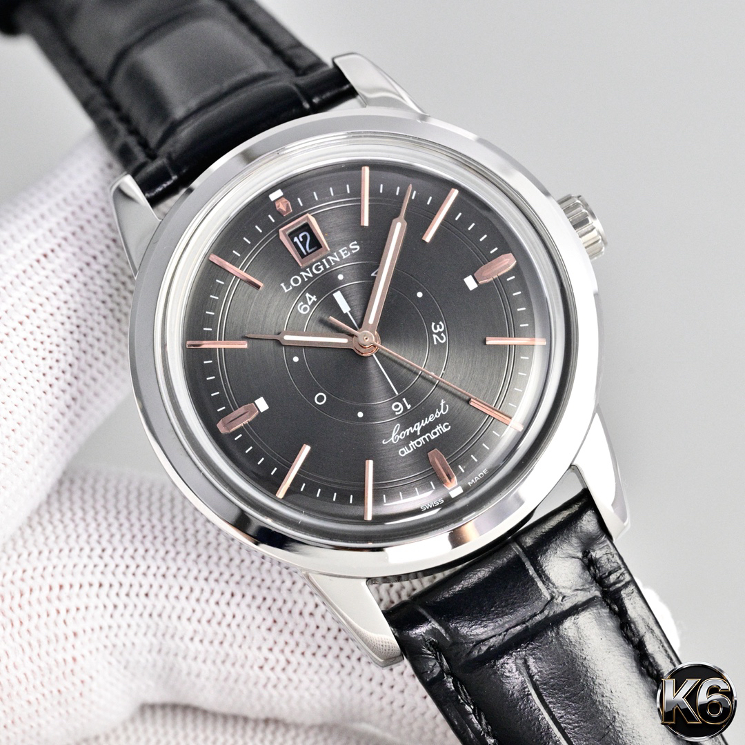Montre automatique Longines HydroConquest 40 mm – Réplique du mouvement suisse 1176659137