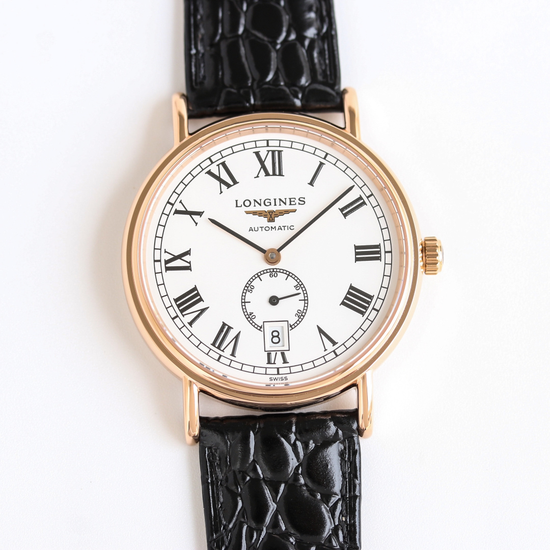 Longines LM1 Élégant 38,5 mm Mouvement suisse automatique 1144454381