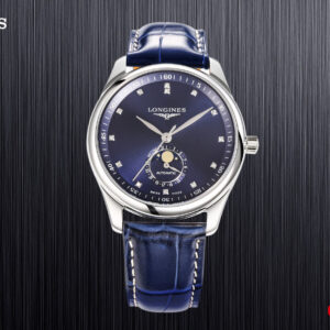 Montre automatique à cycle de lune Longines Master Collection 40 mm – Mouvement suisse 1009778316