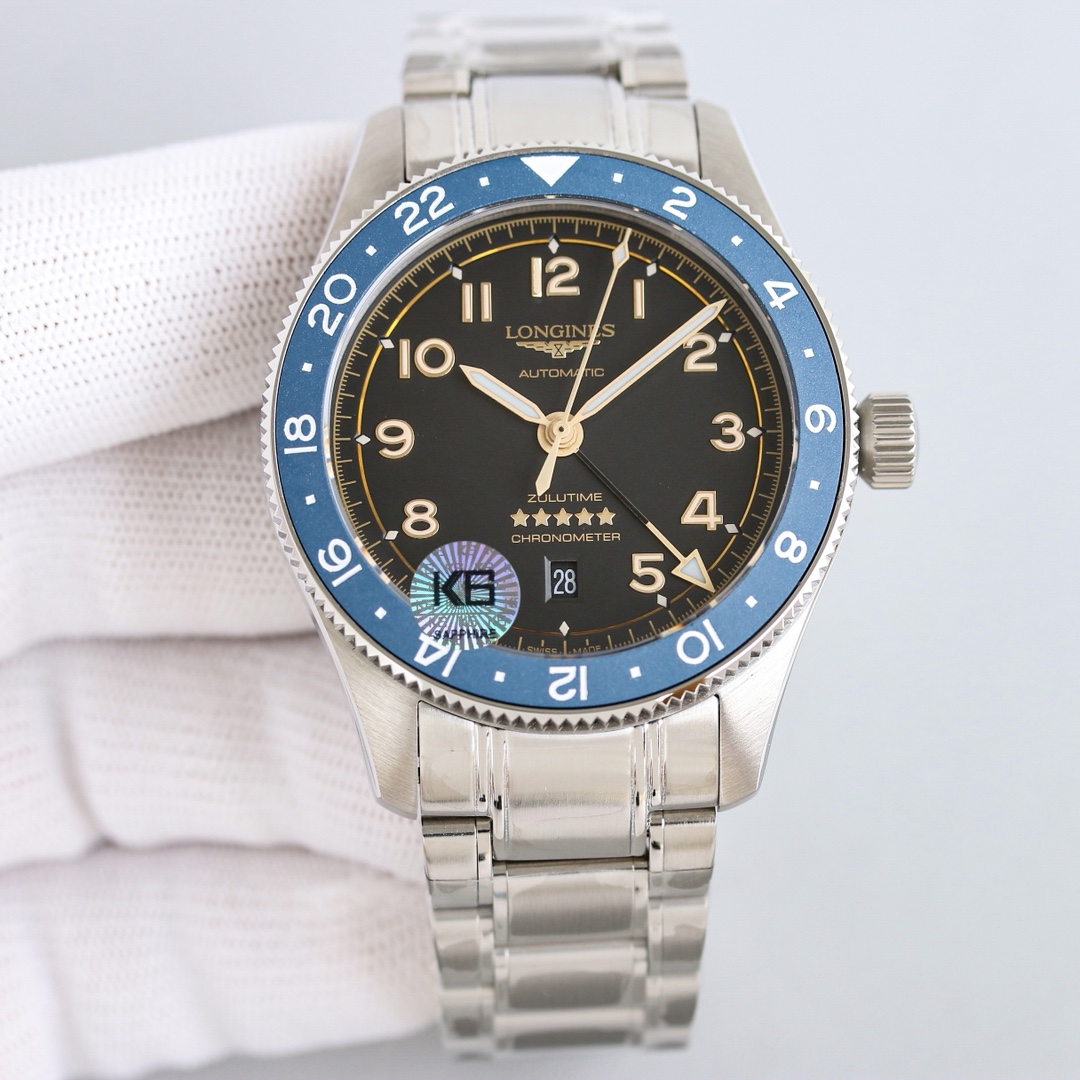 Réplique de montre automatique Longines Pioneer Series 42 mm de haute qualité 1160154688
