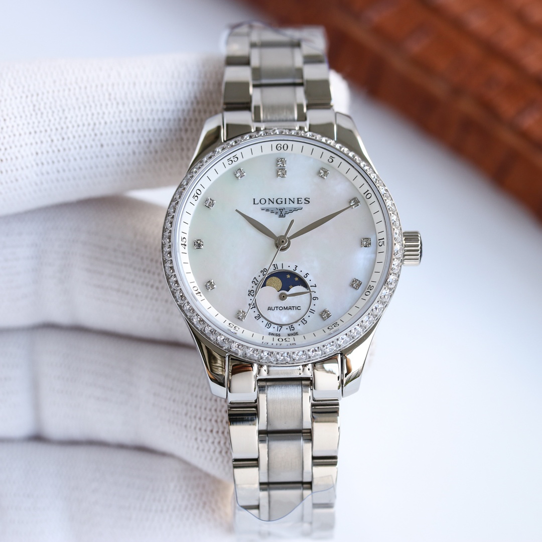 Montre automatique pour femme Longines Master Collection 34 mm – Mécanisme suisse 997312530