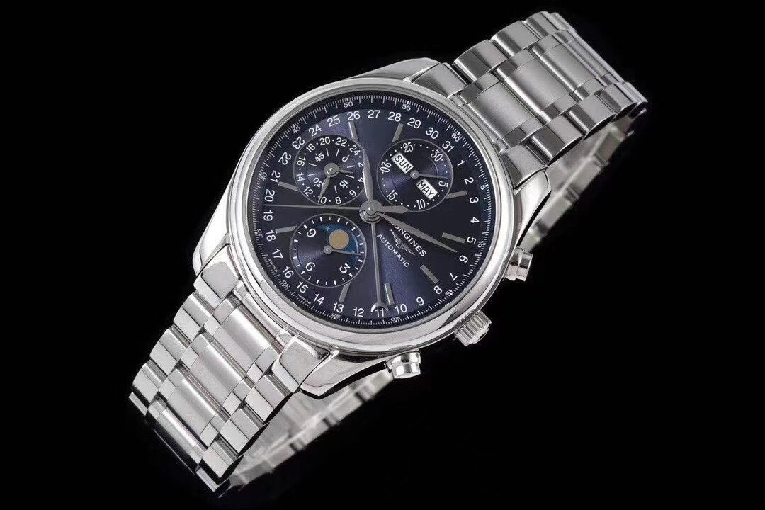 1-780.jpg Réplique de montre Longines Master Collection Phase de Lune – Mouvement suisse Super Clone 1:1 1146935060