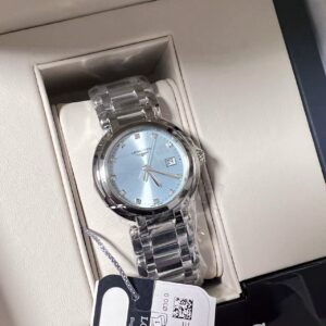 Montre à quartz pour femme Longines 30 mm avec cadran bleu – Boîtier en acier inoxydable achetable 1136275588