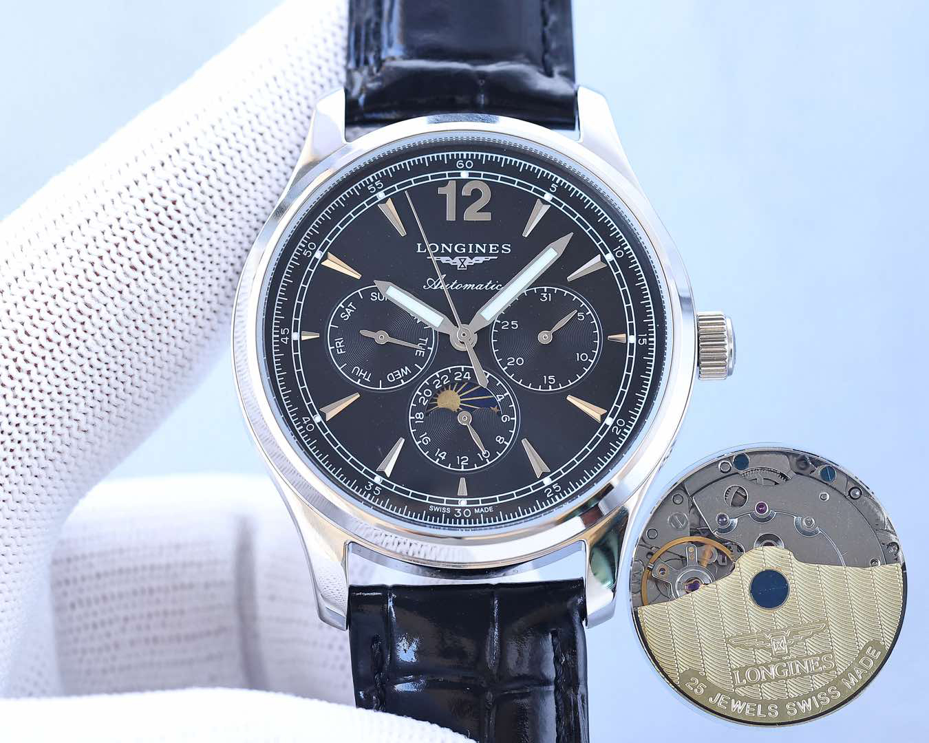 2-181.jpg Montre automatique Longines 40 mm – Mécanisme suisse 1144081231