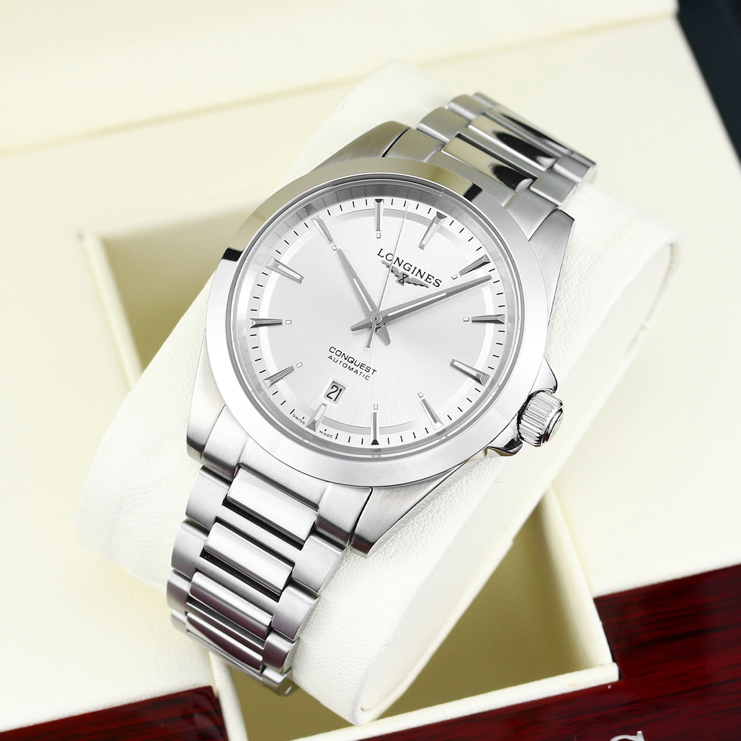 2-406.jpg Montre automatique en acier Longines HydroConquest 41 mm - Site fiable 999481289