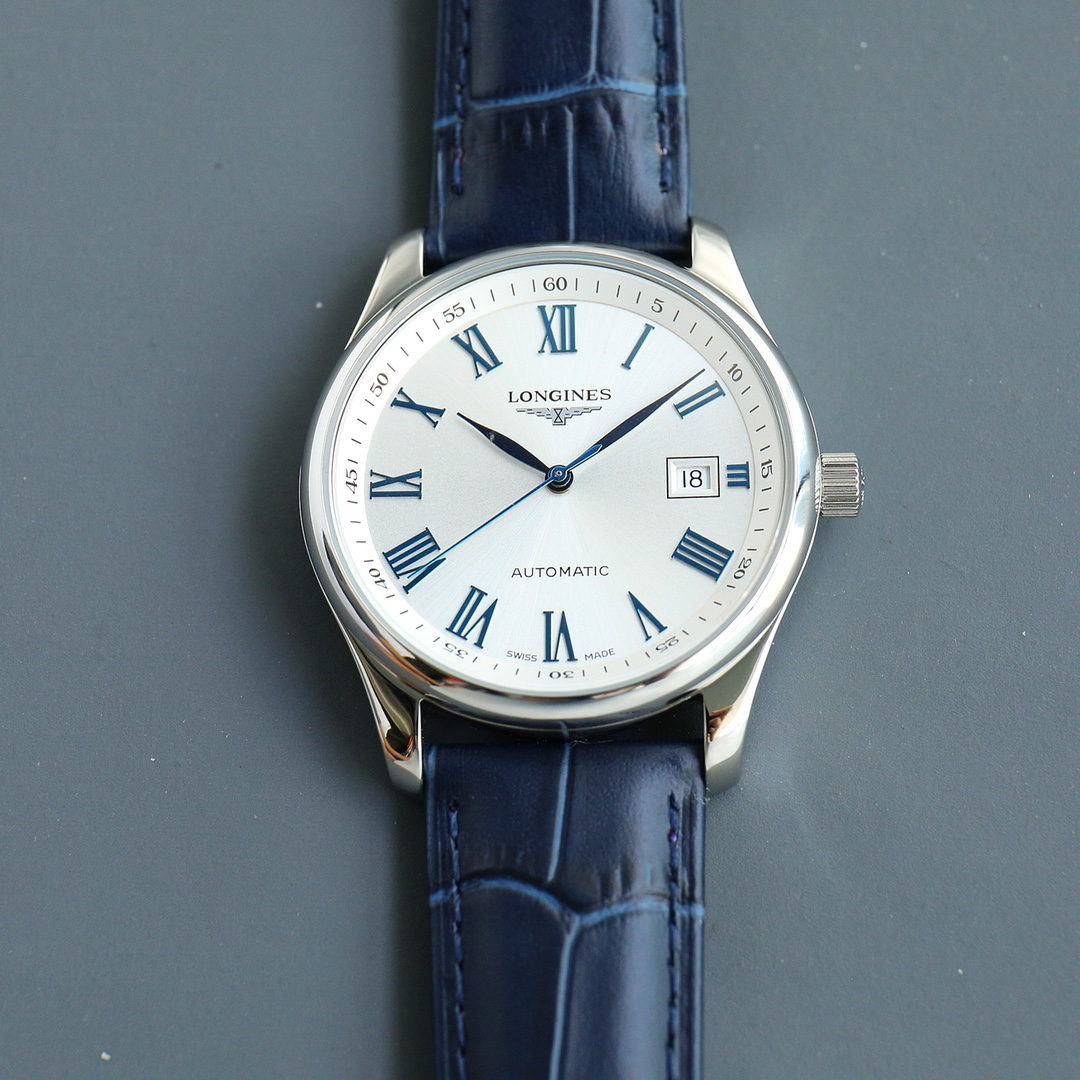 2-418.jpg Montre automatique de style Longines Traditional Series 40 mm - Mouvement suisse 1009092953