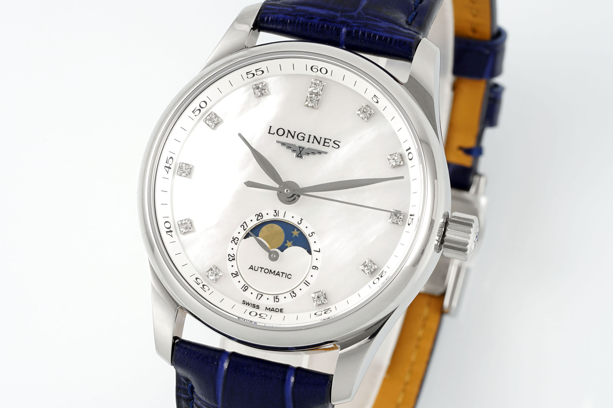 2-522.jpg Montre Longines Master Collection 34mm Automatisch Dames - Mouvement Suisse 1117387702
